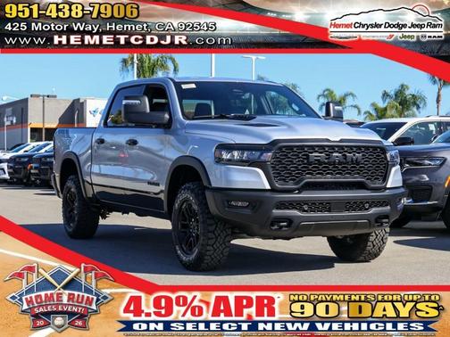 Silver Zynith 2026 RAM 1500 Rebel