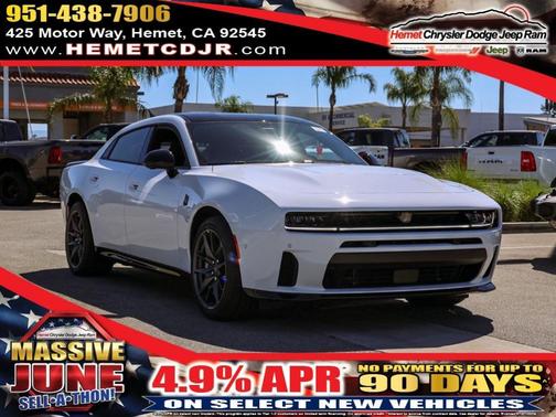 Bright White Clearcoat 2026 Dodge Charger Scat Pack