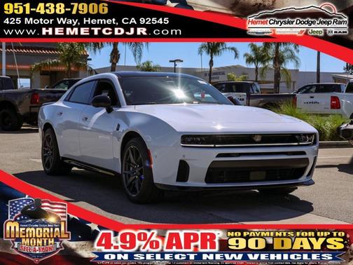 Bright White Clearcoat 2026 Dodge Charger Scat Pack