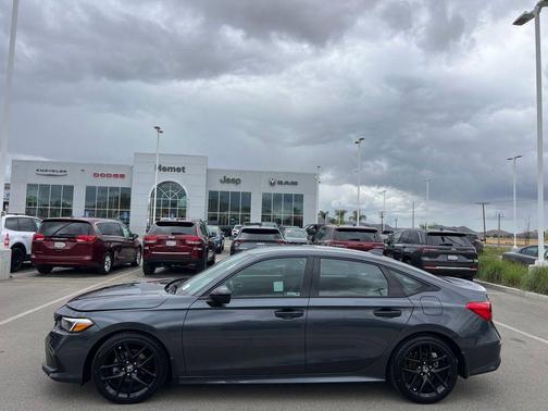 Sonic Gray Pearl 2024 Honda Civic Sport