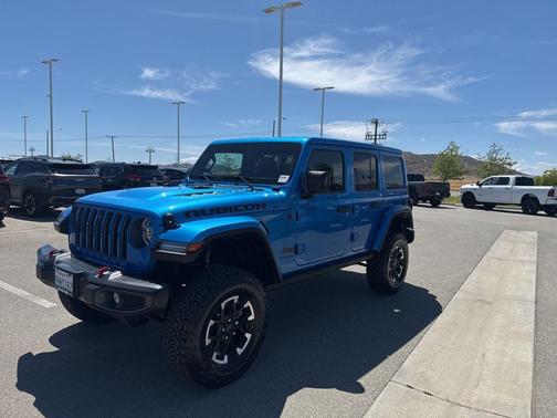 Hydro Blue Pearl 2022 Jeep Wrangler Unlimited Rubicon