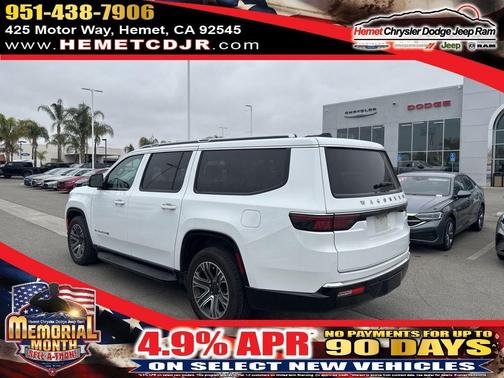Bright White Clearcoat 2024 Jeep Wagoneer L Series II