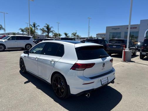 Opal White W / Black Roof 2024 Volkswagen Golf GTI 2.0T 380 Autobahn