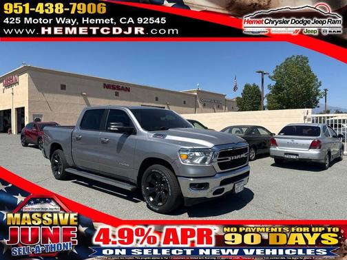 Billet Silver Metallic Clearcoat 2022 RAM 1500 Big Horn