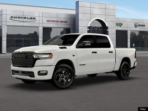 Bright White Clearcoat 2026 RAM 1500 Big Horn/Lone Star