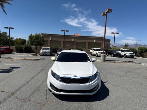 Snow White Pearl 2013 Kia Optima EX