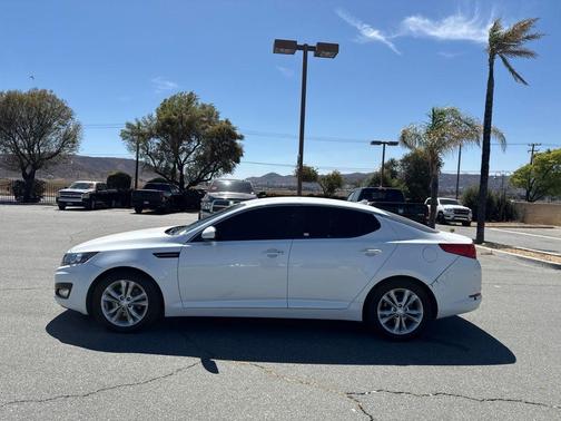 Snow White Pearl 2013 Kia Optima EX