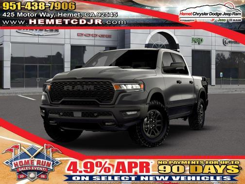 Granite Crystal Clearcoat Metallic 2026 RAM 1500 Rebel