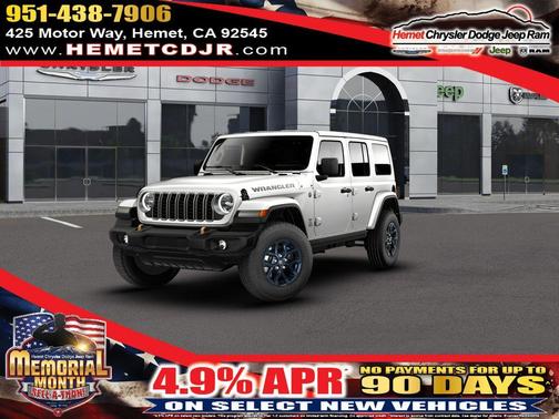 Bright White Clearcoat 2026 Jeep Wrangler Sport