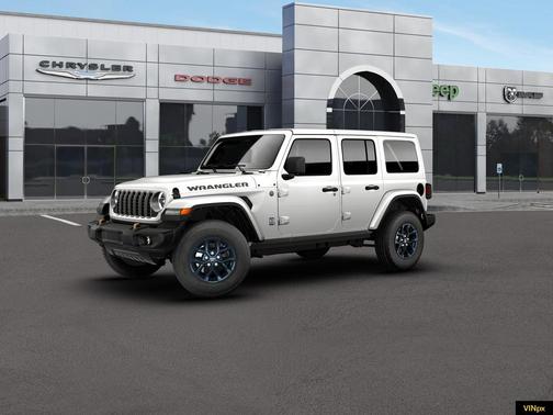 Bright White Clearcoat 2026 Jeep Wrangler Sport