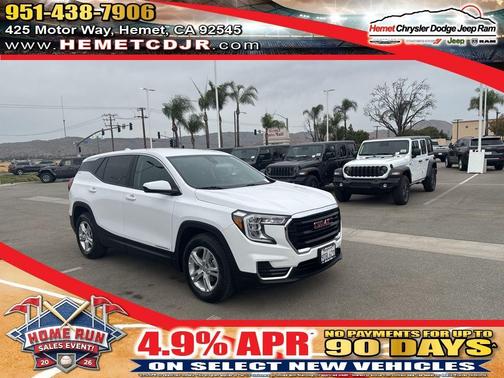 Summit White 2022 GMC Terrain SLE