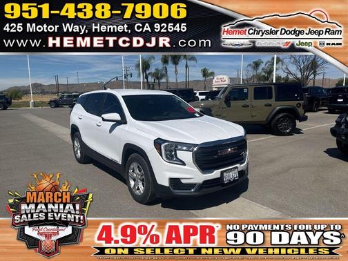 Summit White 2022 GMC Terrain SLE