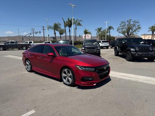 Radiant Red Metallic 2018 Honda Accord Touring