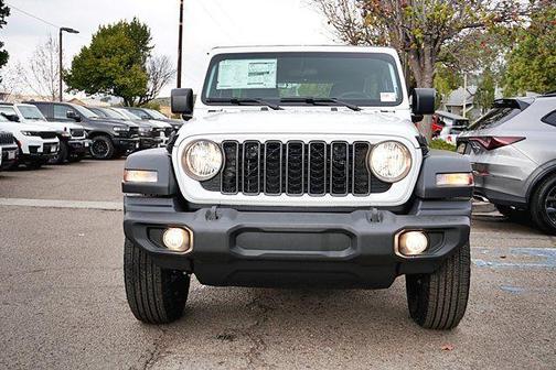 Bright White Clearcoat 2026 Jeep Wrangler Sport