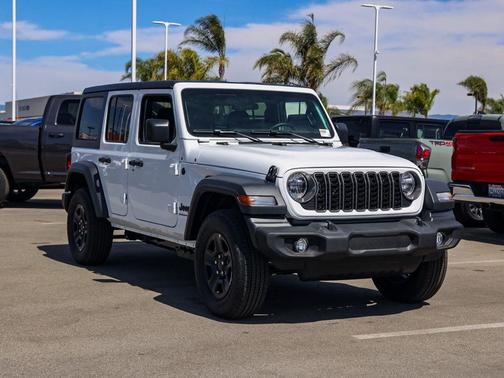 Bright White Clearcoat 2026 Jeep Wrangler Sport