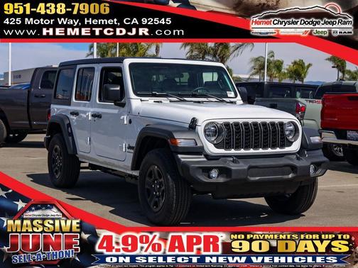 Bright White Clearcoat 2026 Jeep Wrangler Sport