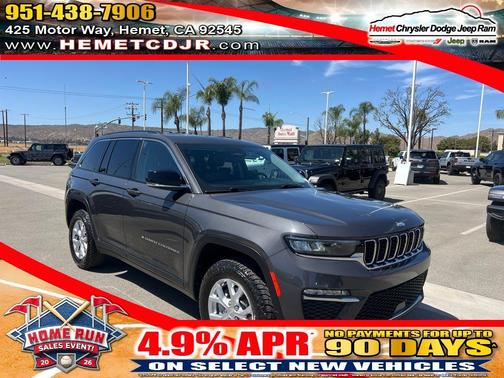 Metallic 2023 Jeep Grand Cherokee Limited