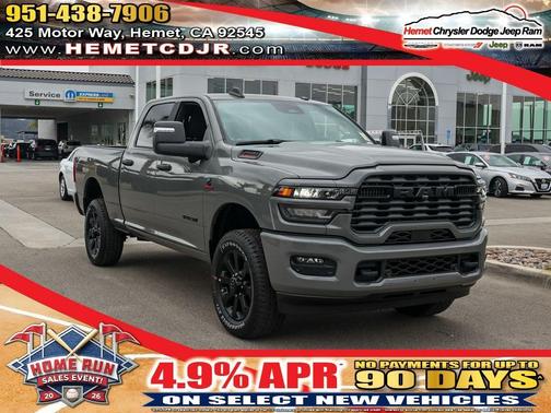 Ceramic Gray Clearcoat 2026 RAM 2500 Big Horn