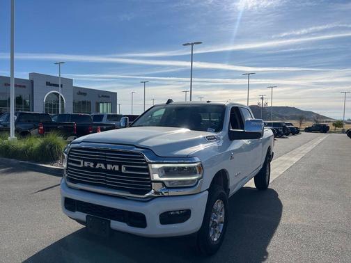 Pearl White 2024 RAM 2500 Laramie