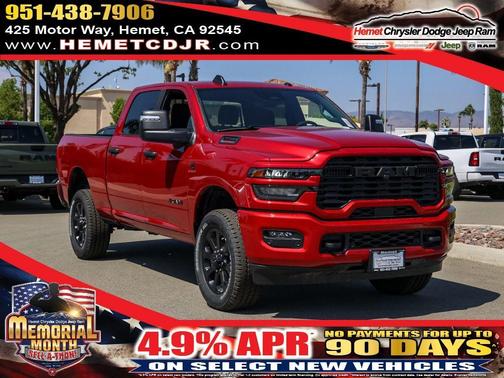 Molten Red Pearlcoat 2026 RAM 2500 Big Horn
