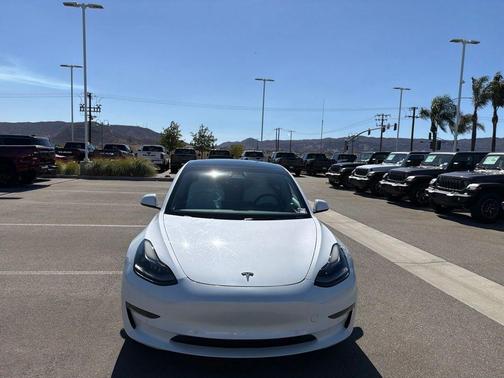 Pearl White Multi 2022 Tesla Model 3 Long Range