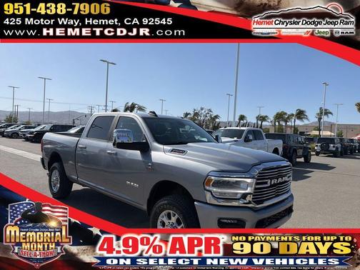 Billet Silver Metallic Clearcoat 2024 RAM 2500 Laramie