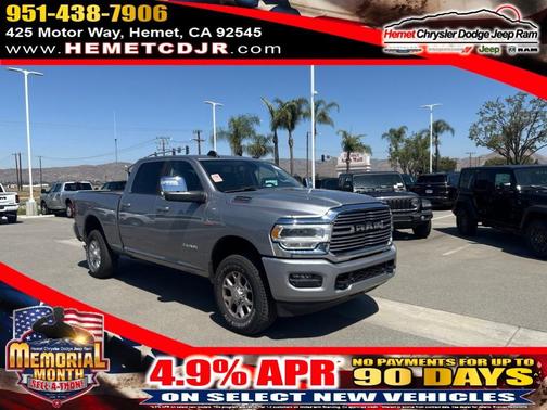 Billet Silver Metallic Clearcoat 2024 RAM 2500 Laramie