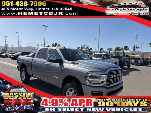 Billet Silver Metallic Clearcoat 2024 RAM 2500 Laramie
