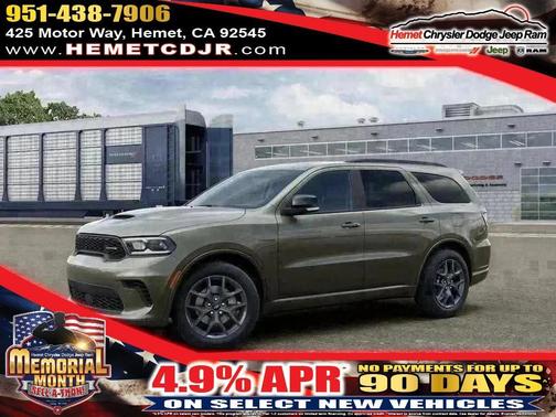 Green 2026 Dodge Durango GT HEMI V8