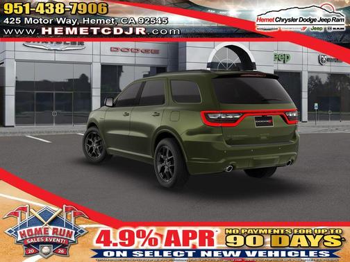 Green 2026 Dodge Durango GT Premium HEMI V8