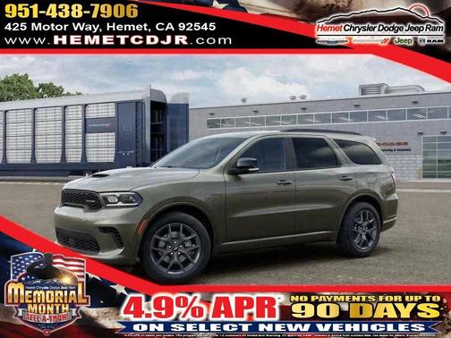 Green 2026 Dodge Durango GT HEMI V8
