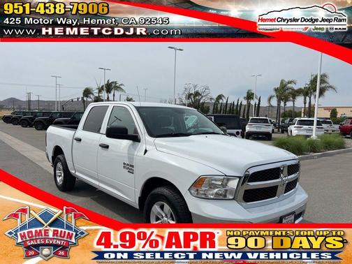 Bright White Clearcoat 2022 RAM 1500 Classic SLT
