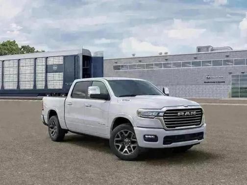 Bright White Clearcoat 2026 RAM 1500 Laramie