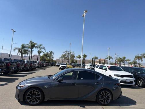 Gray 2023 Lexus IS 350 F Sport