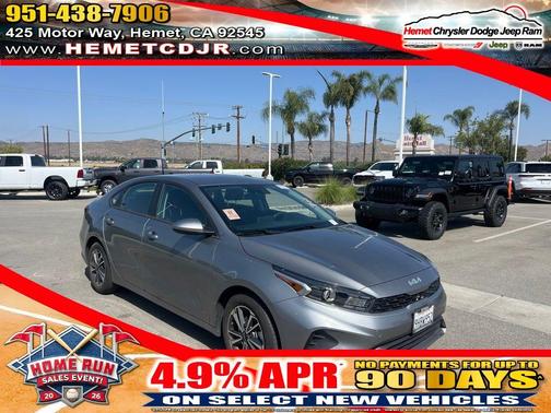 Steel Gray 2023 Kia Forte LXS