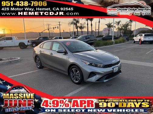 Steel Gray 2023 Kia Forte LXS