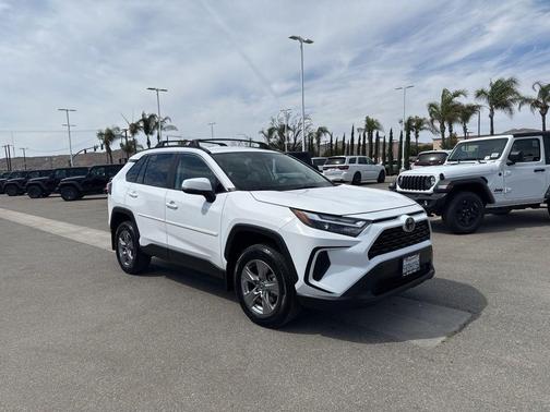 White 2024 Toyota RAV4 XLE