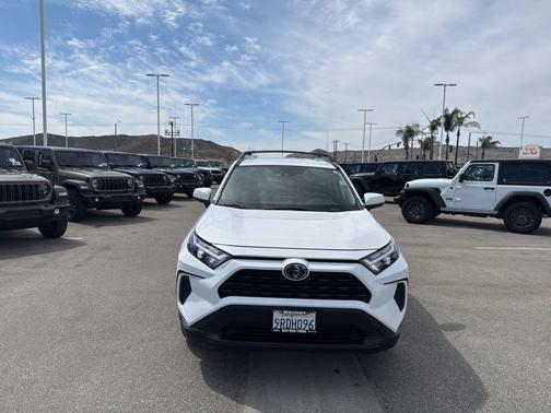White 2024 Toyota RAV4 XLE