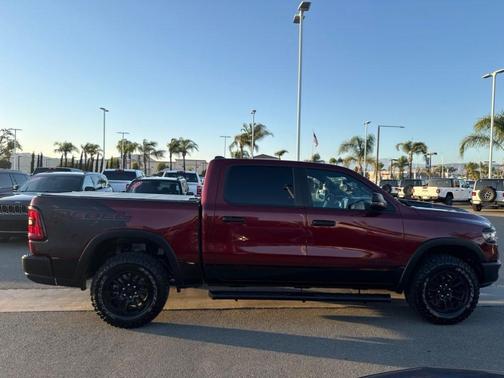 Delmonico Red Pearlcoat 2025 RAM 1500 Rebel