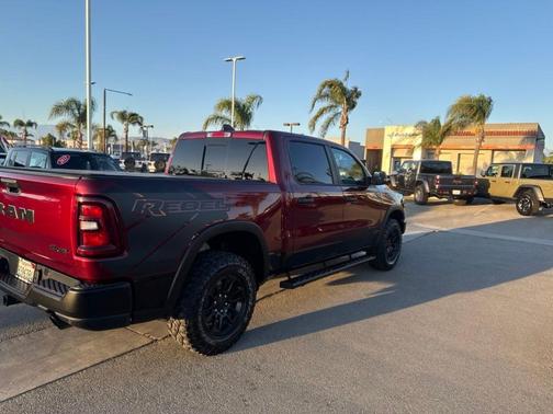 Delmonico Red Pearlcoat 2025 RAM 1500 Rebel