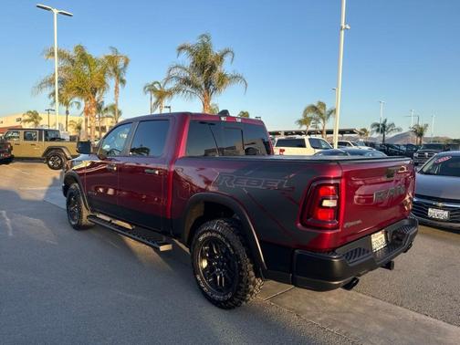 Delmonico Red Pearlcoat 2025 RAM 1500 Rebel