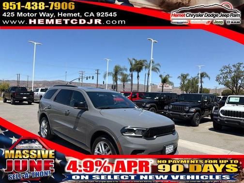 Destroyer Gray Clearcoat 2025 Dodge Durango GT