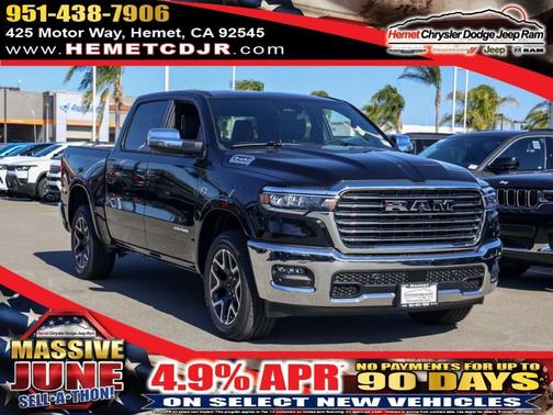 Diamond Black 2026 RAM 1500 Laramie