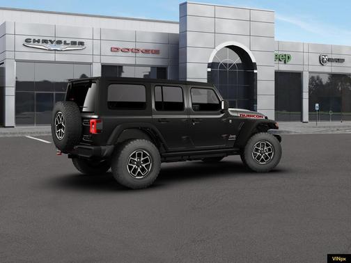 Black Clearcoat 2026 Jeep Wrangler Rubicon