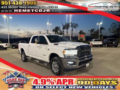 Bright White Clearcoat 2021 RAM 2500 Laramie