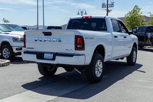 Bright White Clearcoat 2026 RAM 2500 Big Horn