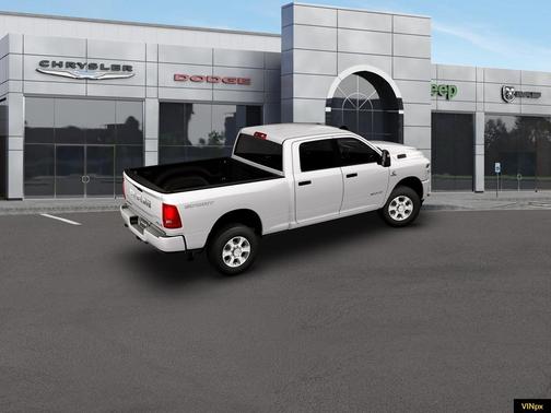 Bright White Clearcoat 2026 RAM 2500 Big Horn