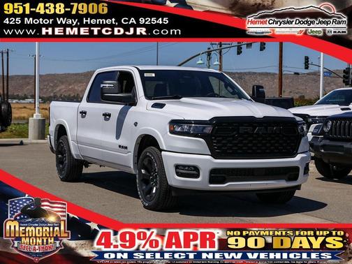 Bright White Clearcoat 2026 RAM 1500 Big Horn/Lone Star