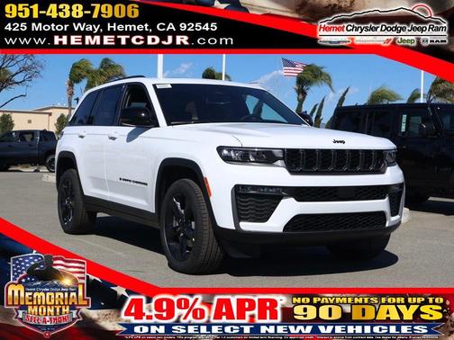 Bright White Clearcoat 2026 Jeep Grand Cherokee Limited