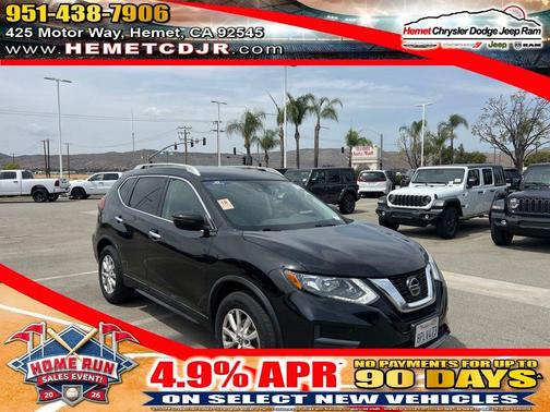 Magnetic Black Pearl 2020 Nissan Rogue SV